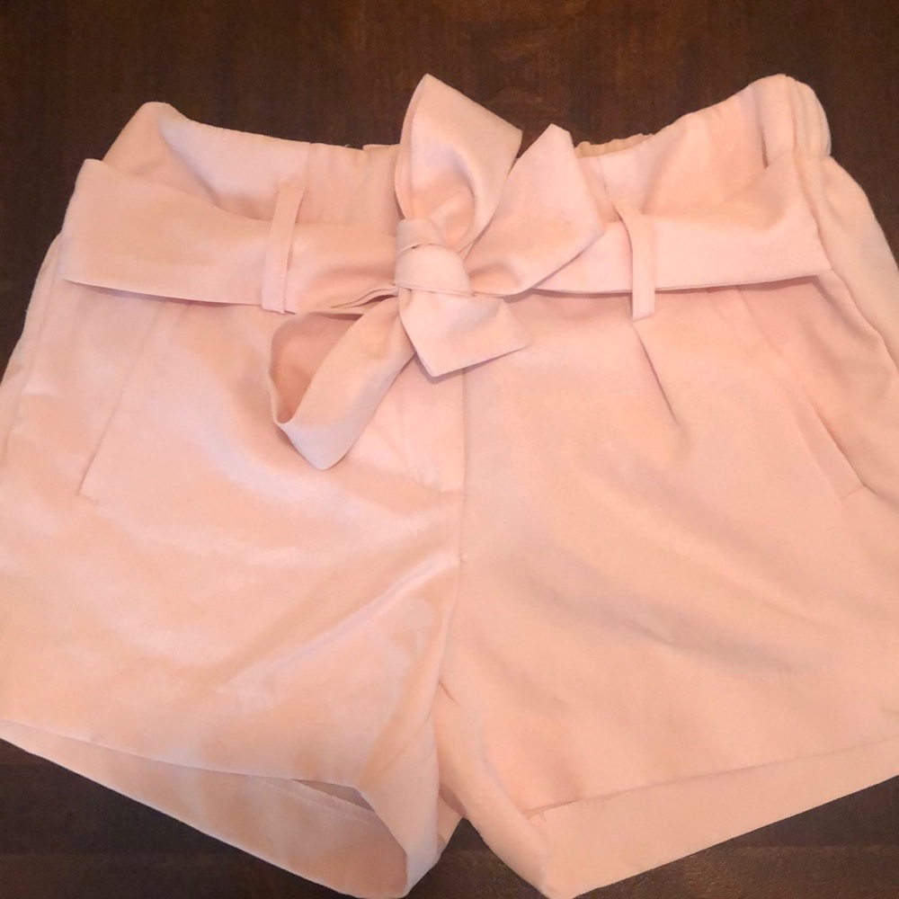 Pink fashion shorts/ size small/ forever 21